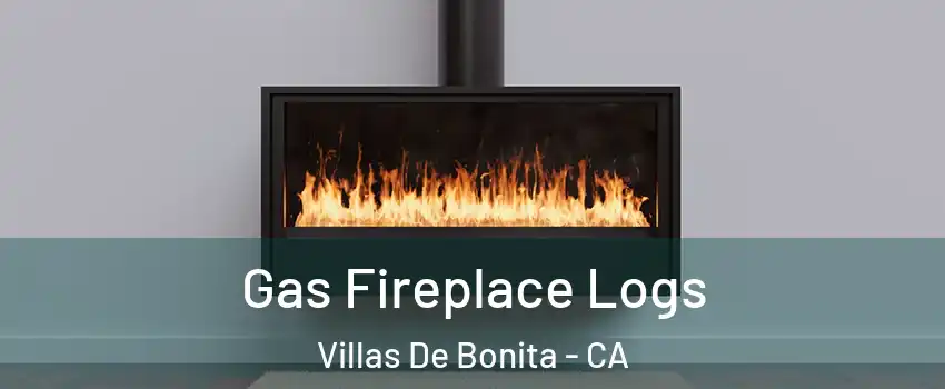 Gas Fireplace Logs Villas De Bonita - CA